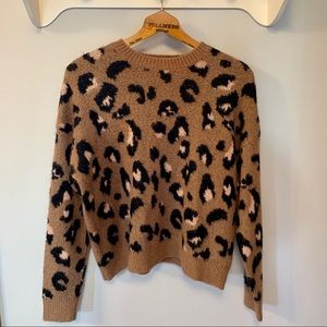 ASOS leopard print sweater